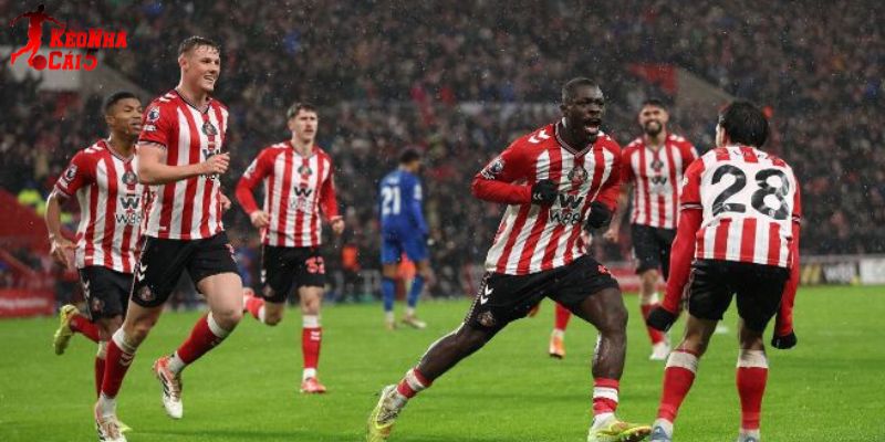 Bournemouth vs Sunderland cho thấy sự tương phản